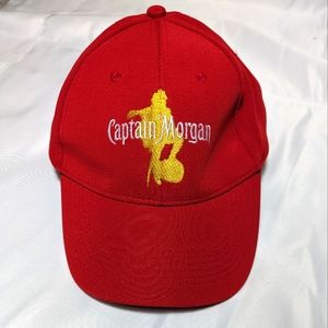 Captain Morgan Adjustable Red Hat - New